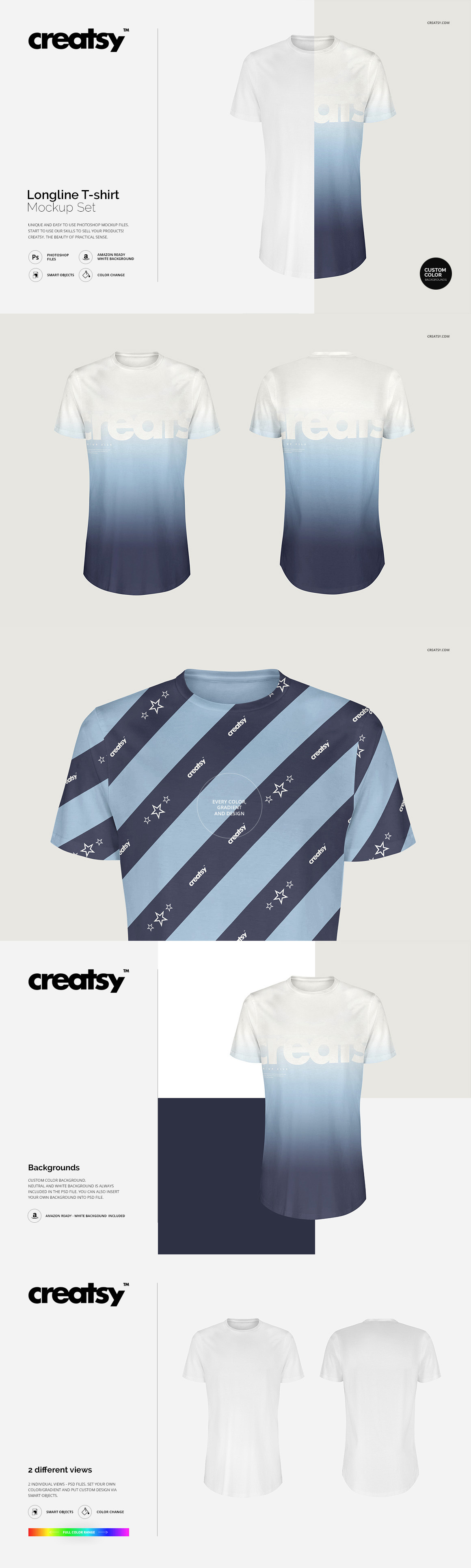 mock-up Mockup tshirt t-shirt mockups template printed Custom men longline