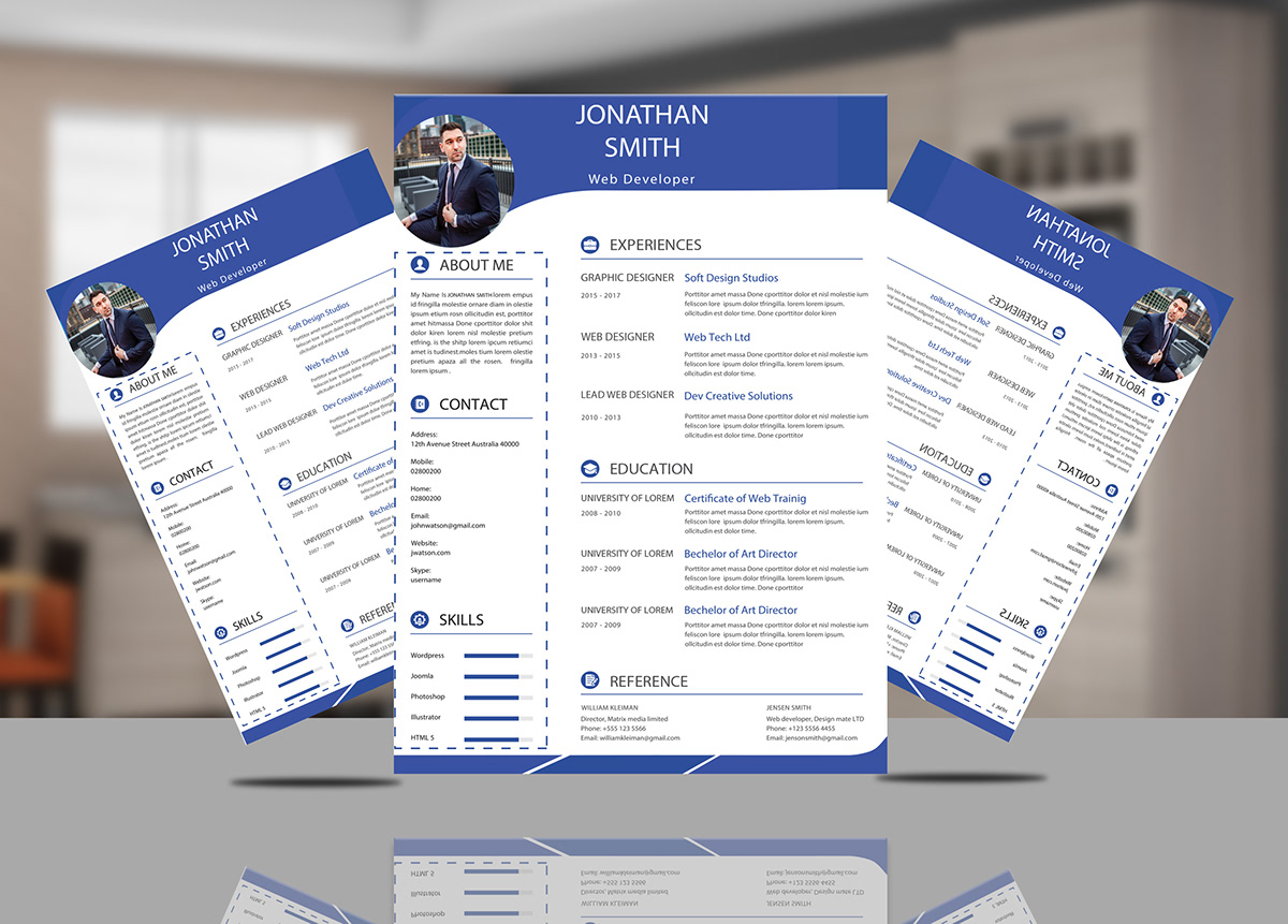Creative Resume CV CV Resume CV template free resume template minimalist resume Modern Resume PROFESSIONAL RESUME Resume resume design