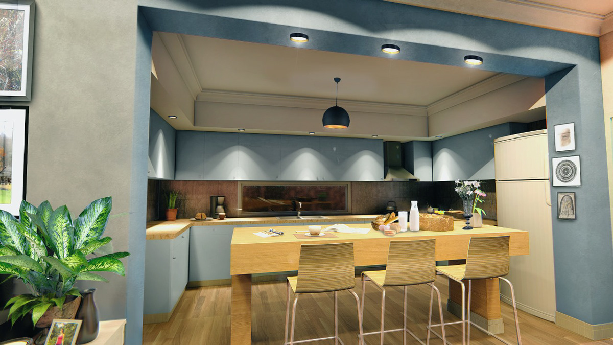Cocinas diseñointerior modelado 3d potoshop lumion arquitectura visualization Render
