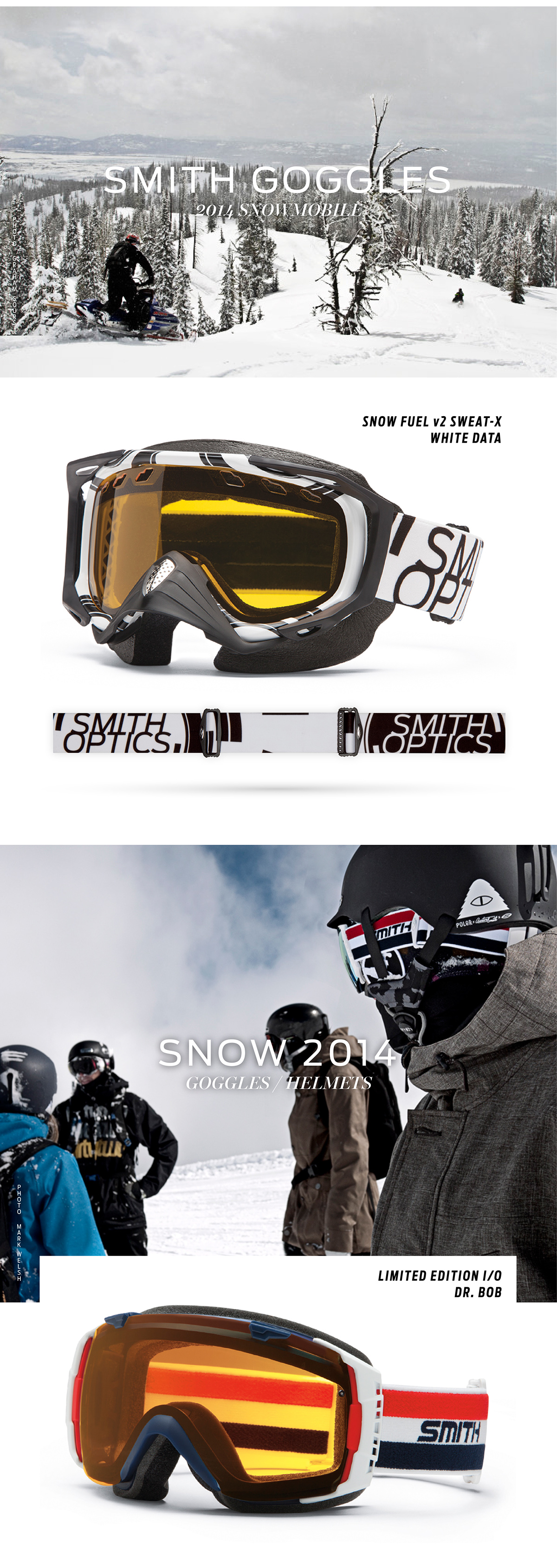 design smith goggles helmets snow Ski snowboard product optics eyes print Idaho Sun Valley doctor Bob