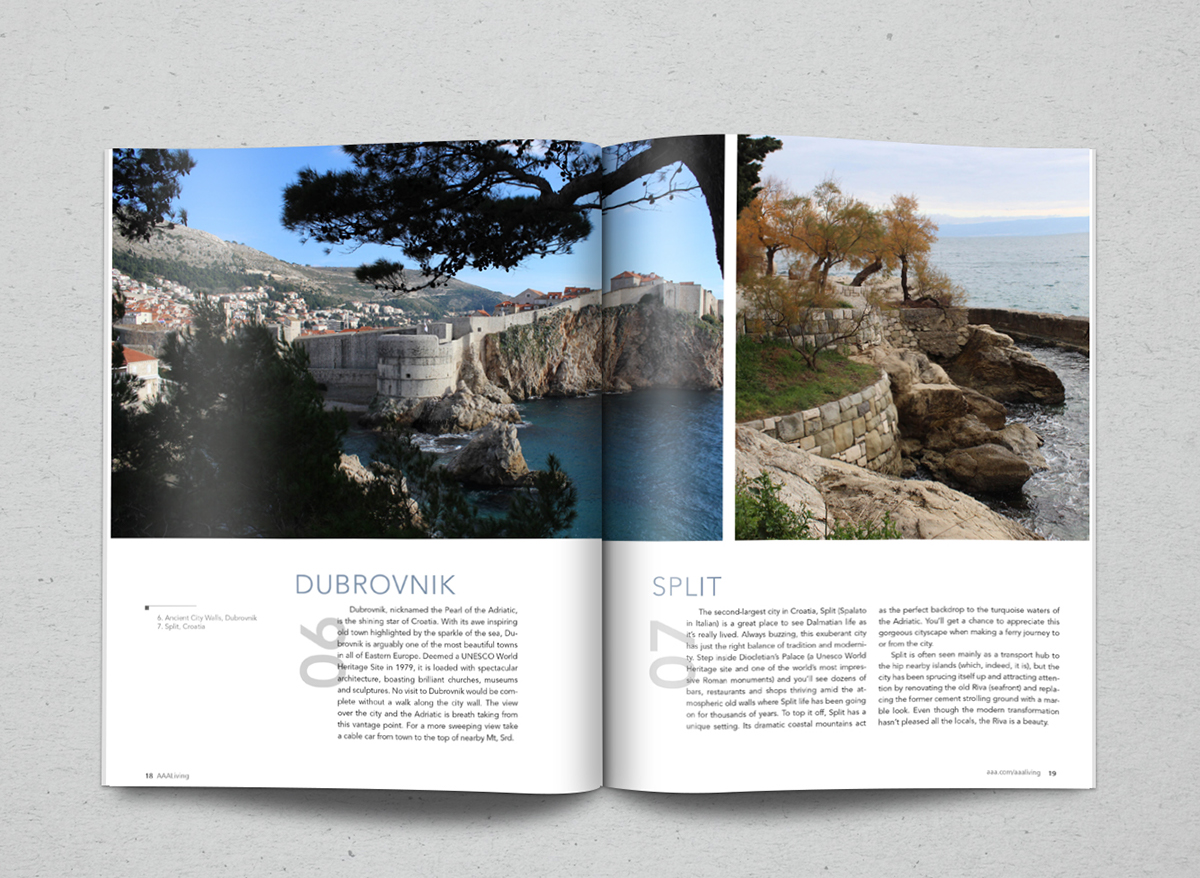 magazine rebranding Travel Magazine Europe revista viagem europa redesign