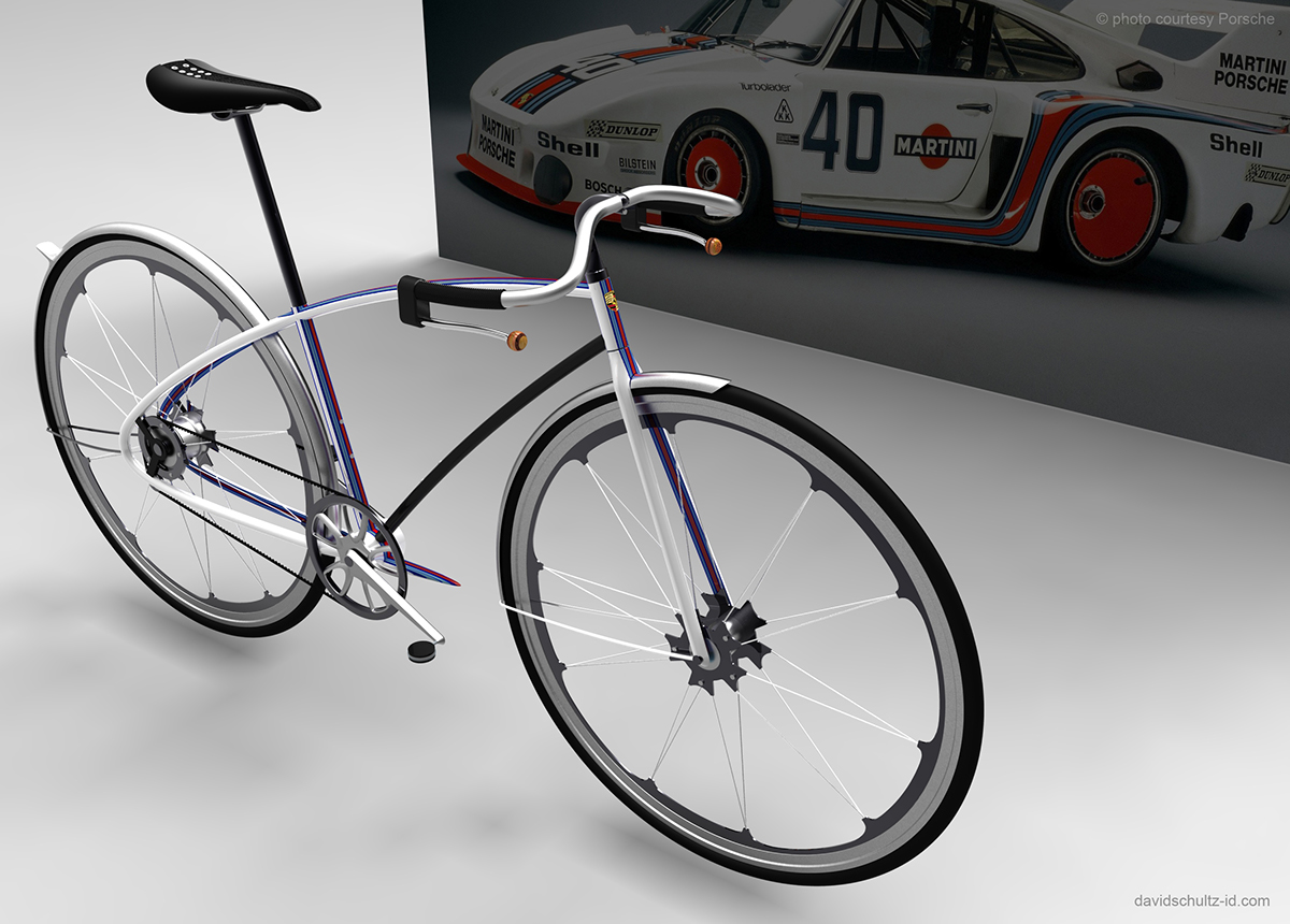 Porsche fast company next design challenge Bike Bicycle concept