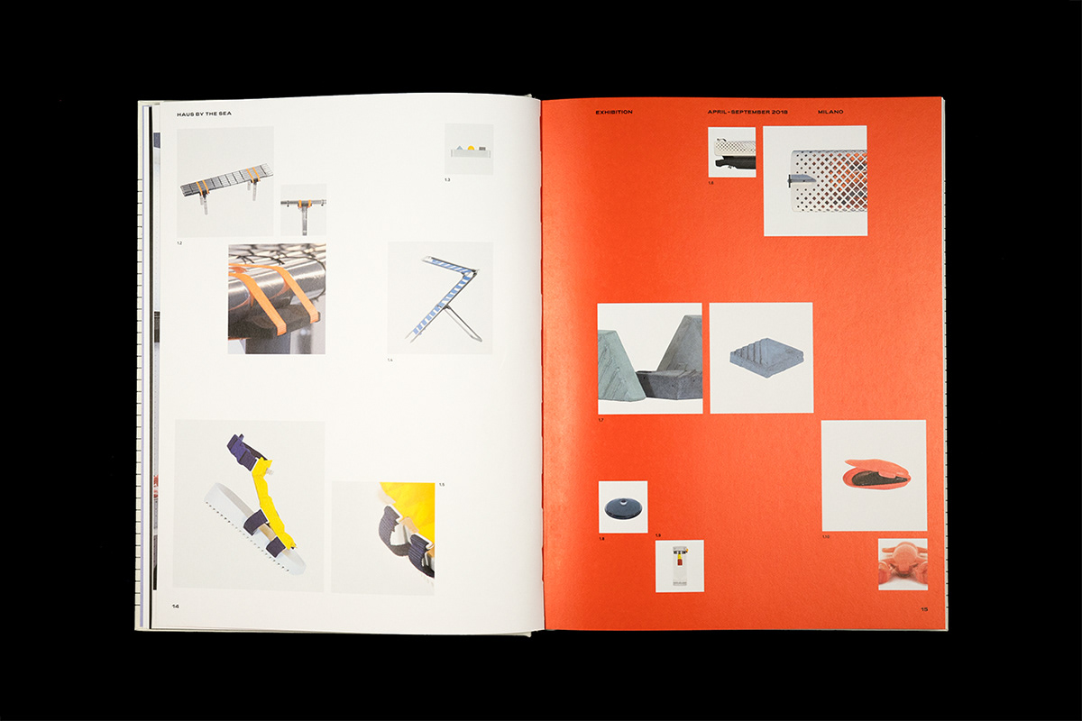 ANNUAL colorful hardcopy industrial design  Muid Muthesius Kunsthochschule stone yearbook adieu akkurat