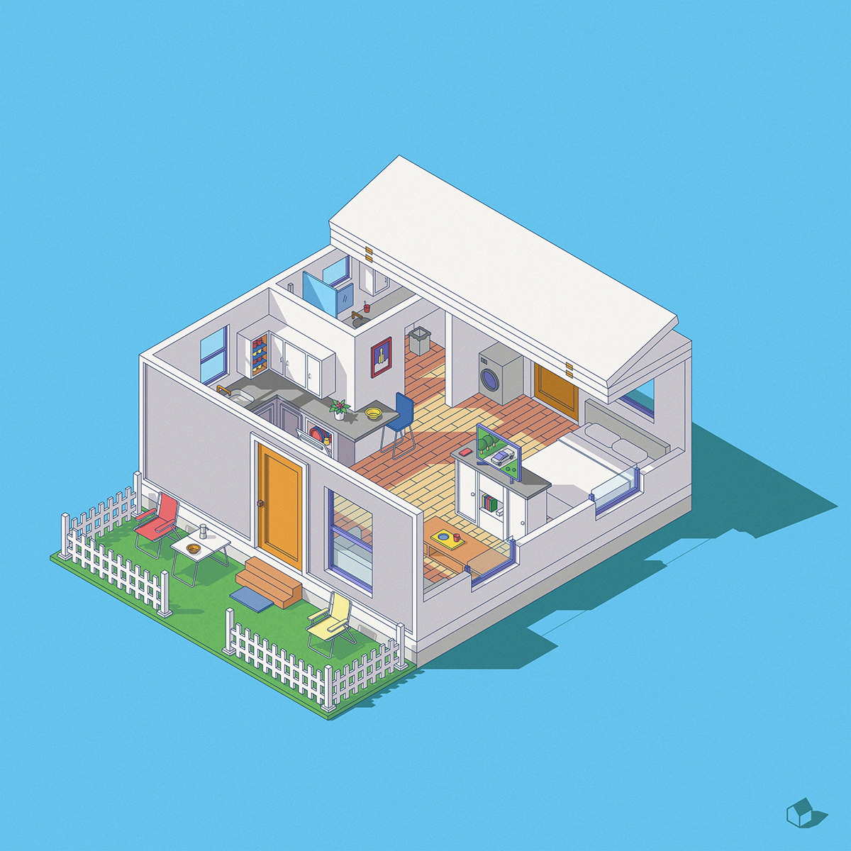 blockchain building crypto ethereum ILLUSTRATION  Isometric nft nftart rarible vector