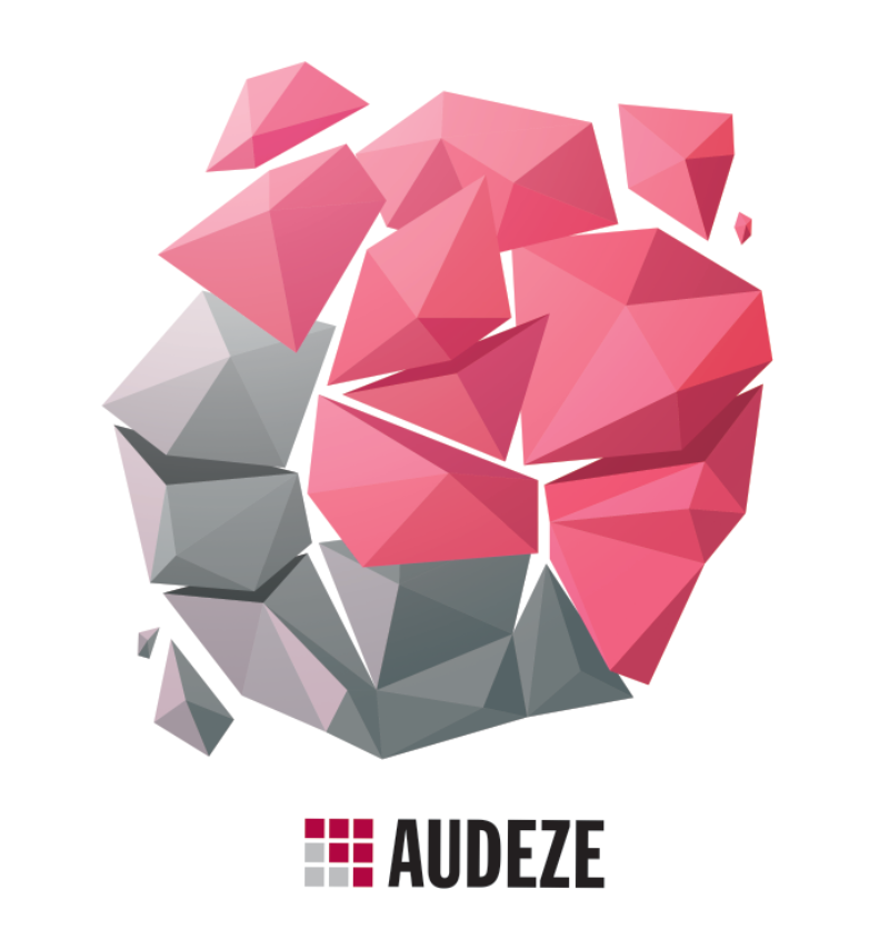 vector geometric geometry grey pink audeze headphones sound Competition tshirt T Shirt abstract