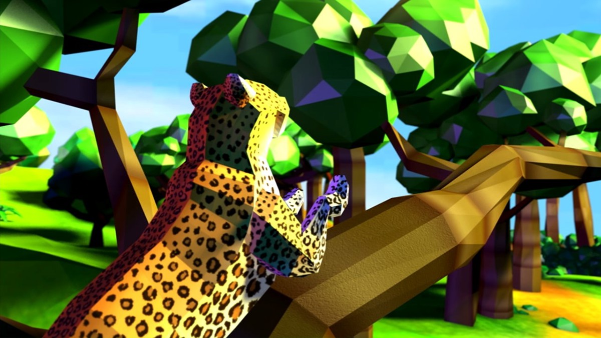 animals Space  Documentary  Low Poly jungle desert 3D Nat Geo Channel