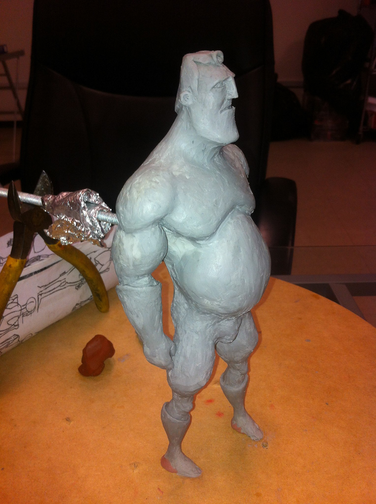 sculpture rancor Return of Jedi Mr. Incredible