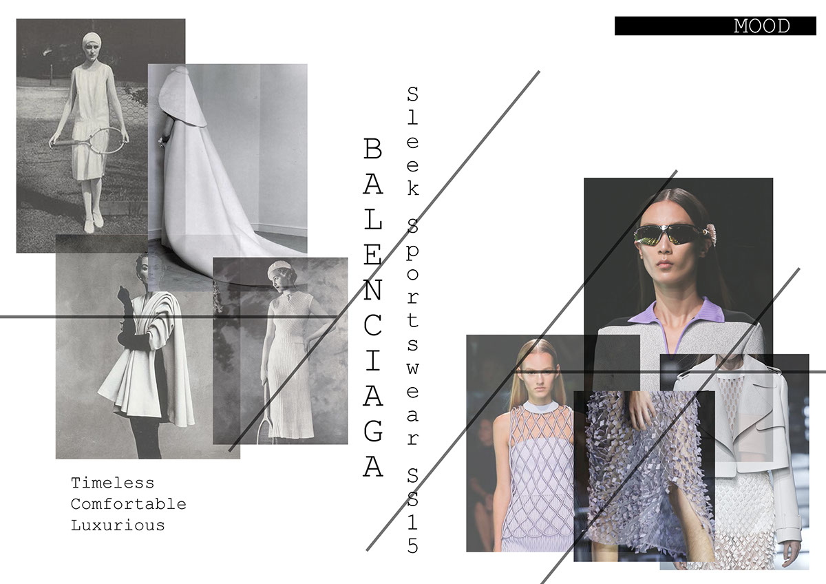 Balenciaga fashion design womenswear trend trend report ss15