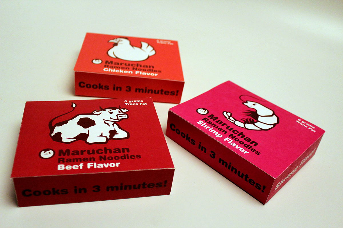 Food  animals boxes redesign