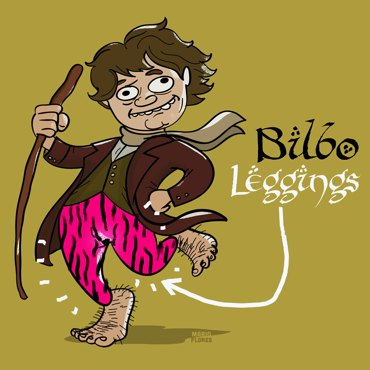 the Hobbit bilbo leggings Tolkien
