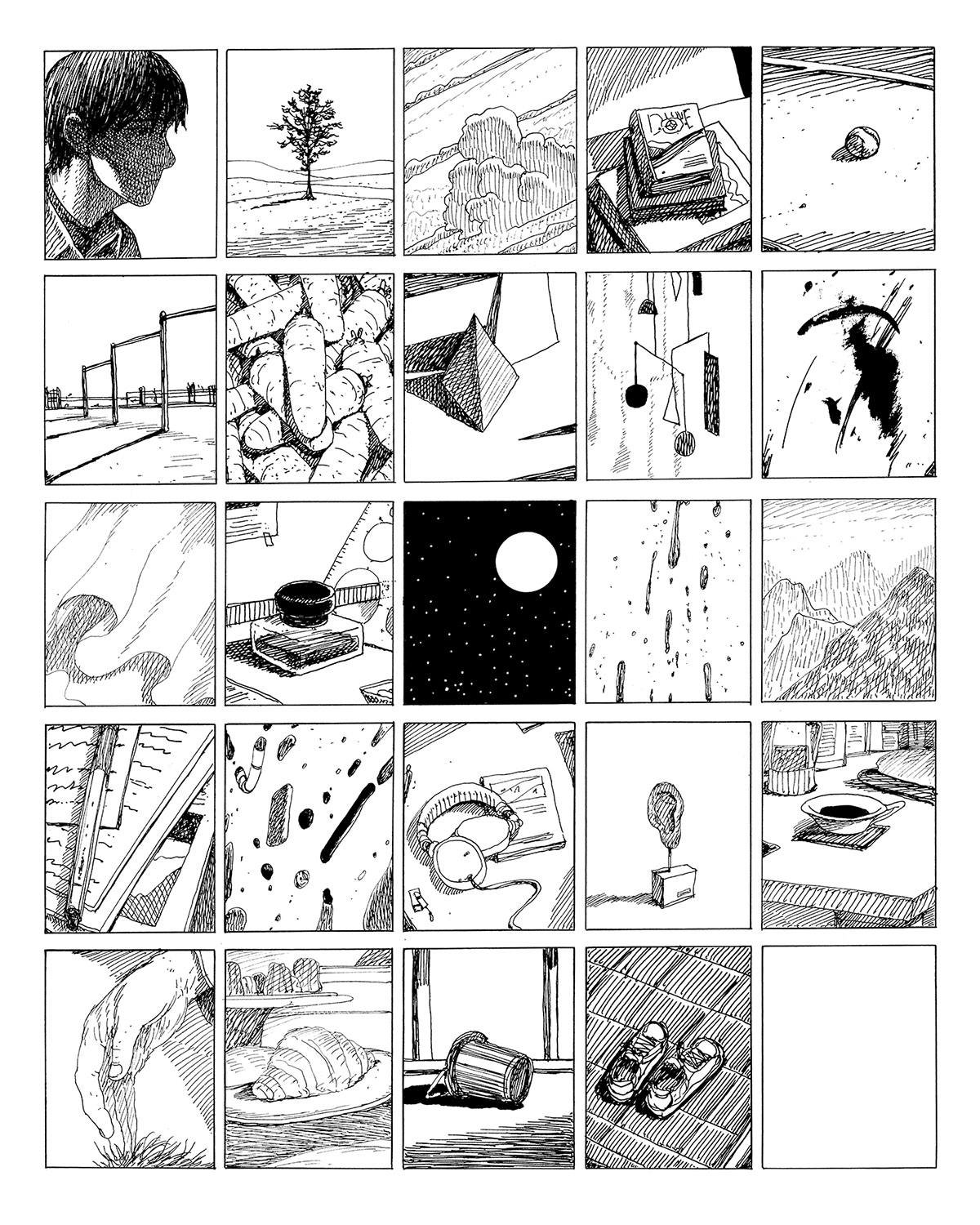 365fear artwork comics Exhibition  ink jaehoonchoi pen plato5