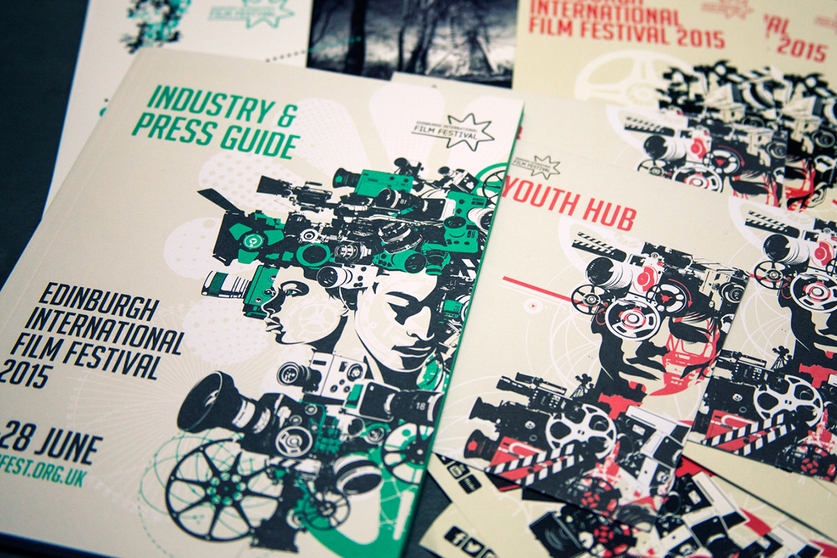 Staunch Industries EIFF filmfestival Fesitval edinburgh scotland branding  graphic design  print design  marketing  