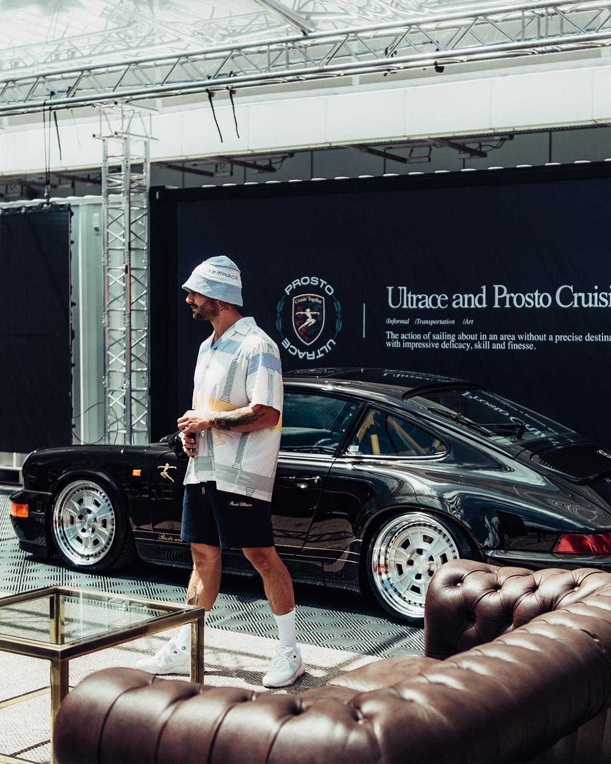 automotive   cars and coffee Fashion  Interior Porsche showroom ultrace