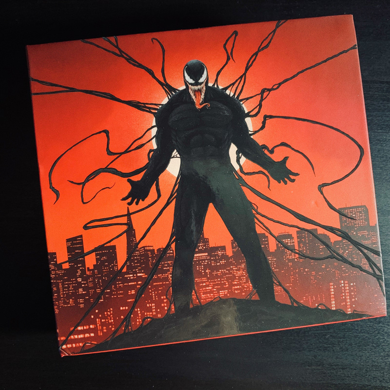 venom spider-man blu-ray Packaging