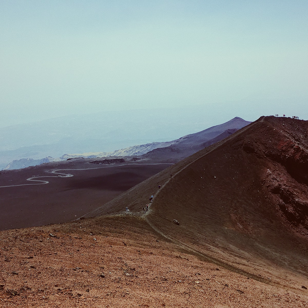 Photography  digital photography  Landscape etna volcano landscape photography vsco mobile photography Fine Arts  mountain