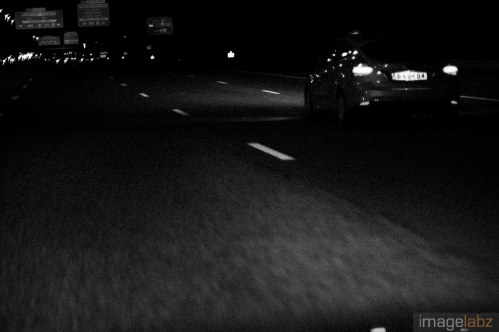 drinving monochrome dark road b/w