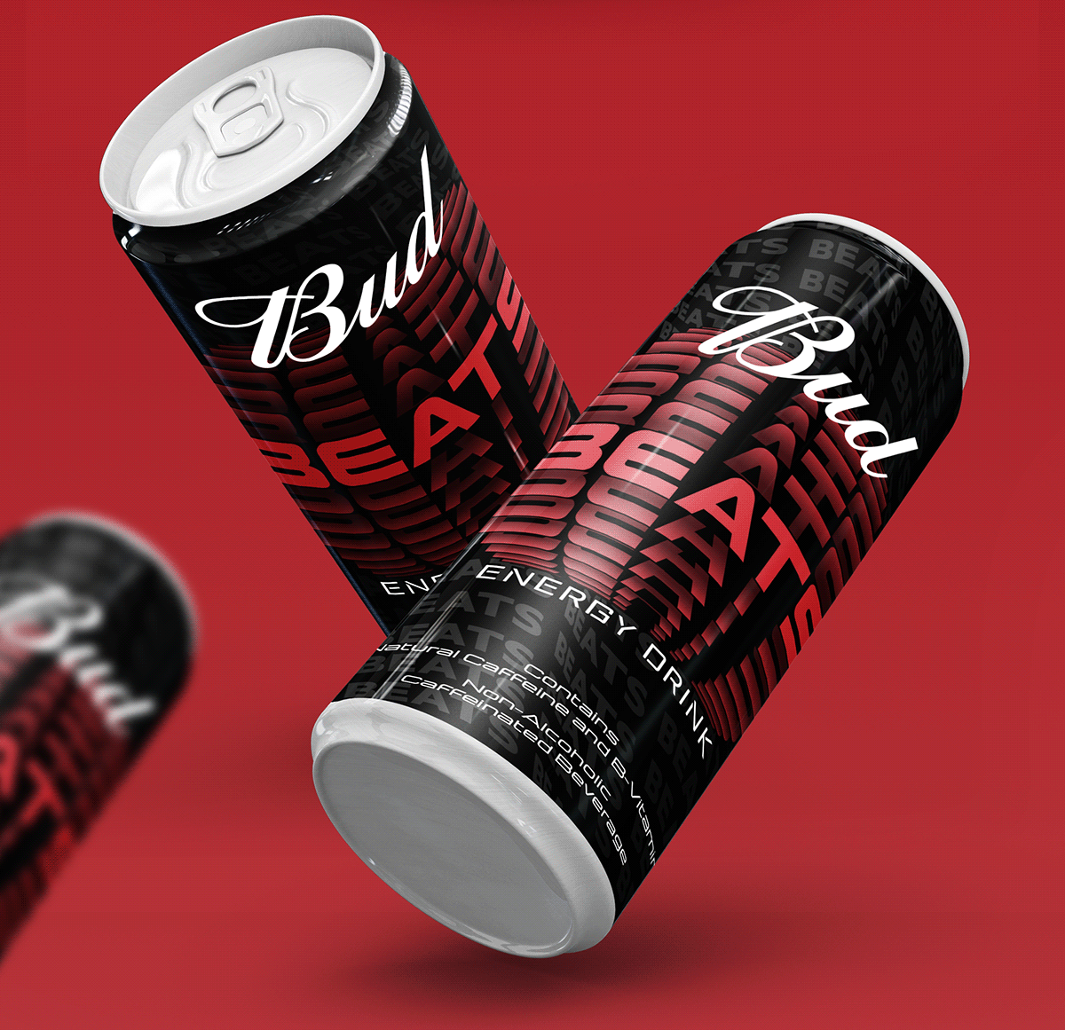 soft drink beer Beer Packaging energy drink Budweiser soda can alcohol packaging label design the fourth face ankur chaudhary