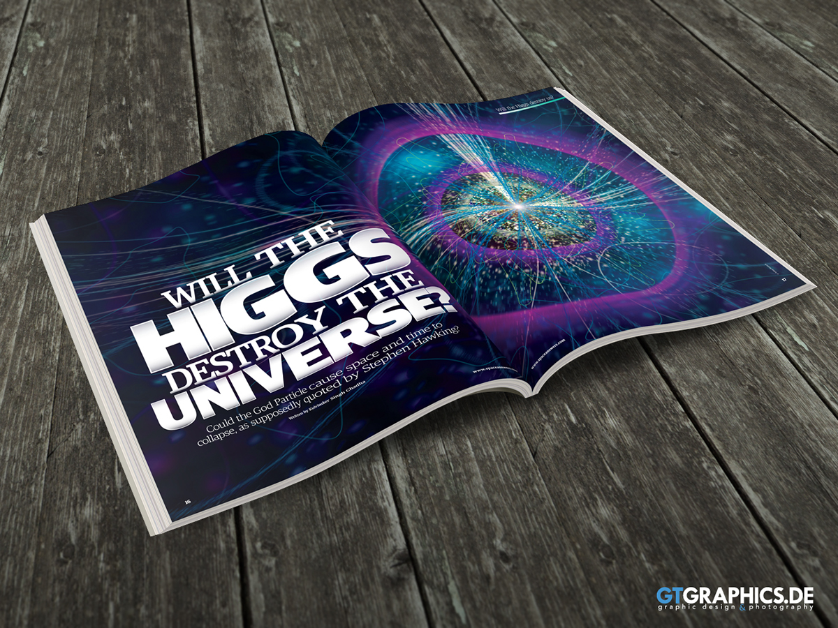 cover artwork Space  Scifi design magazine Layout universe gtgraphics future