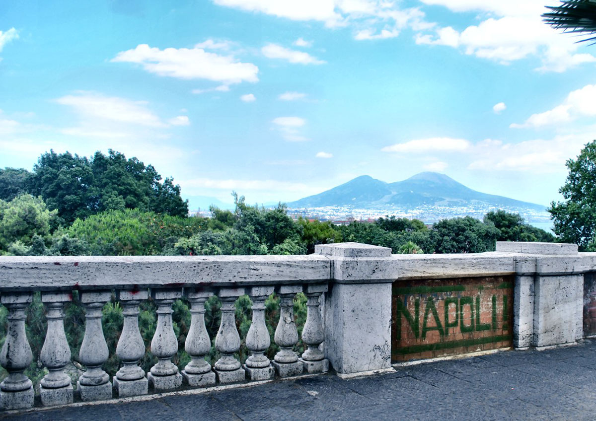 Naples NAPOLI italia itali panorama Landscape city città colors colori mare sea strada Street giorno e notte
