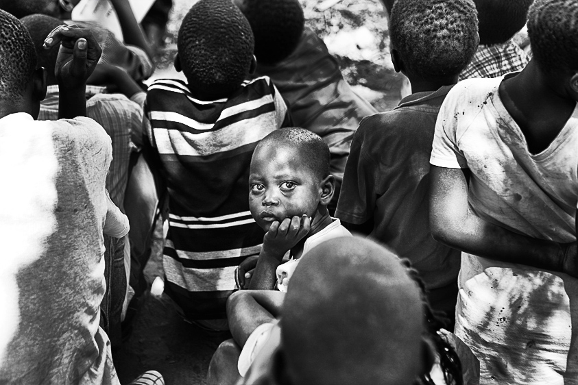 africa somalia mission fundraising social Cause Justice feed non-profit awareness photographs b&w portrait