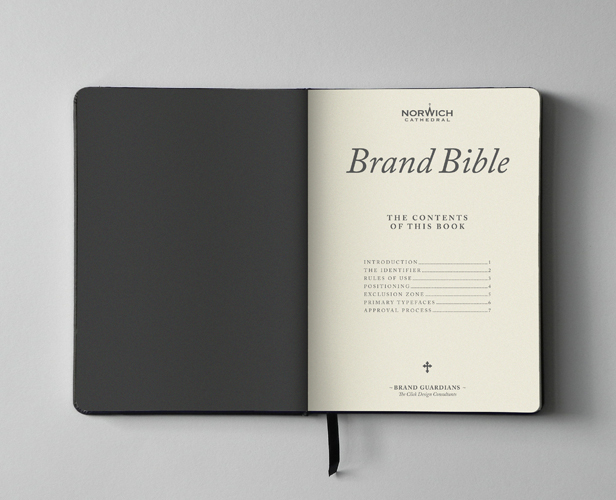 cathedral guidelines bible identity print THE CLICK brand guidelines
