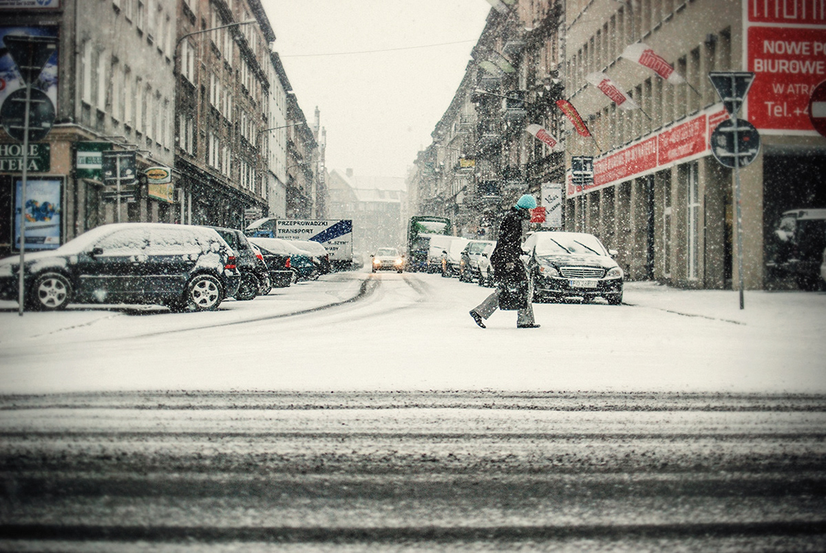 ewitsoe poznan poland Nikon Street black and white city
