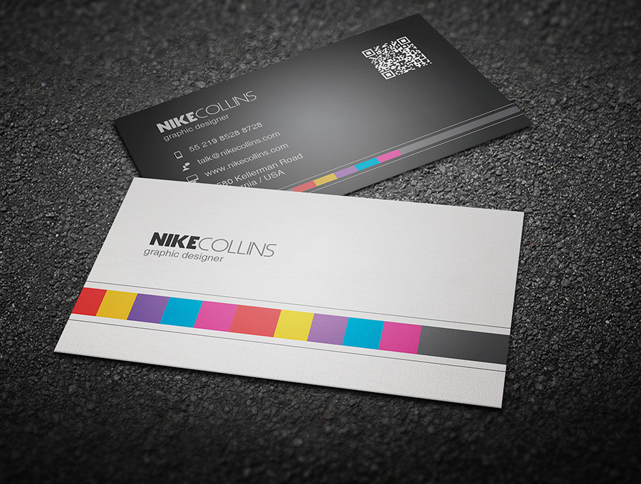 colors colours company corporate creative card design designer Designer Card elegant Freelance freelancer horizontal minimal modern