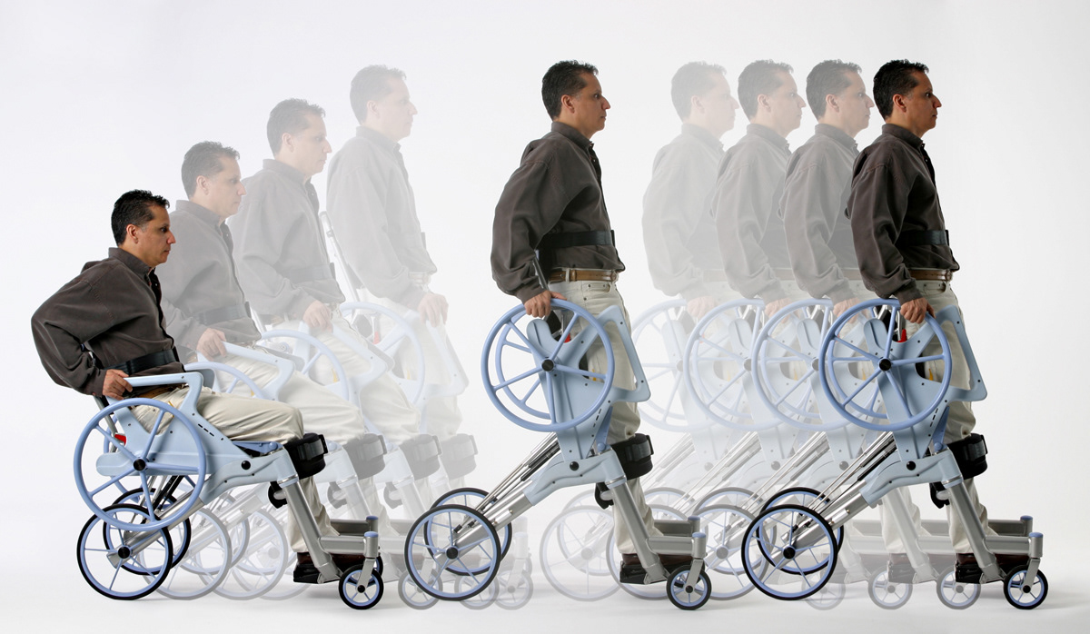 brazilian design medical design Orthomobil Orthomobile Standup Wheelchair