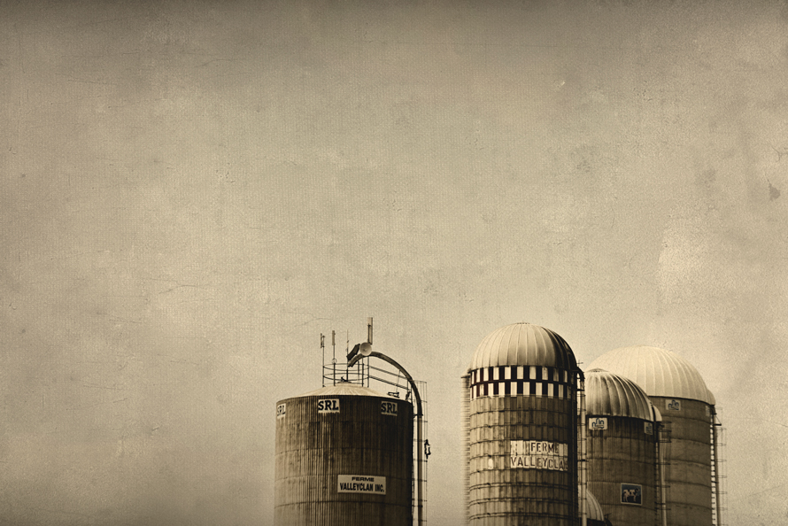 silos agriculture Urban medieval mysterious textures Fine Arts 
