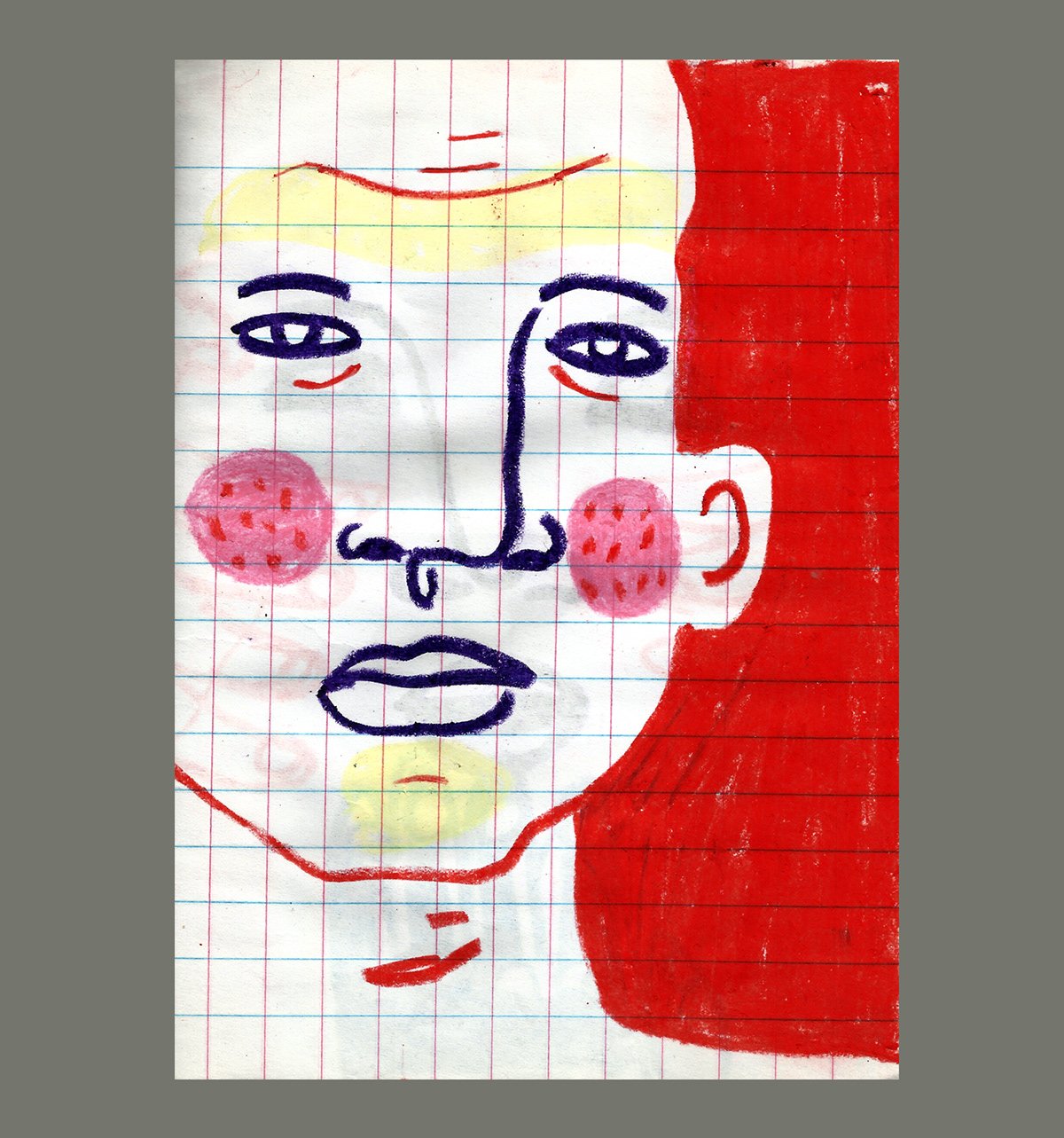 sketchbook colours faces