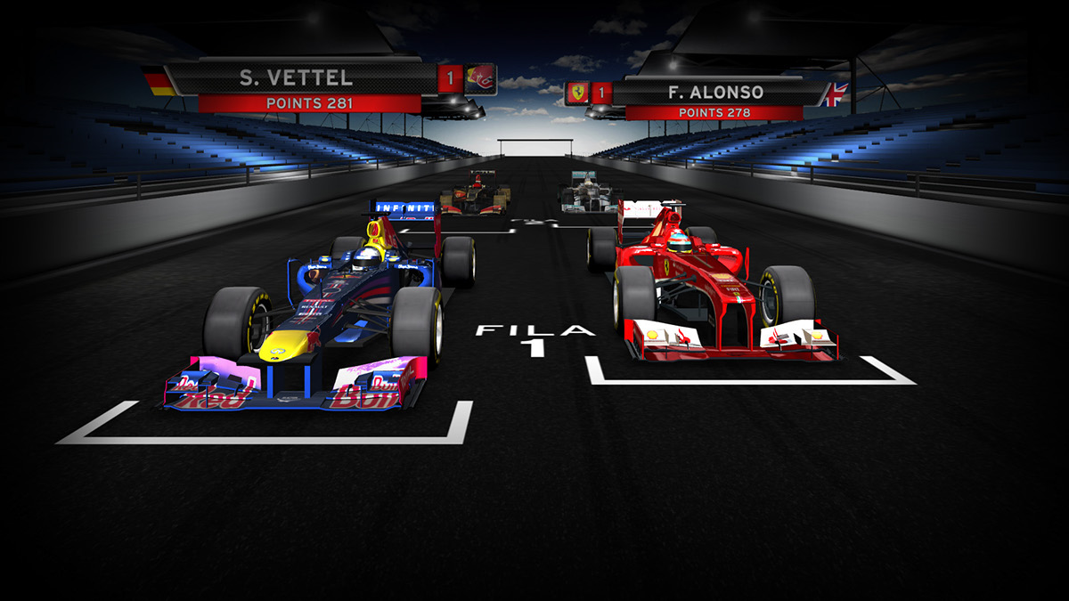 Formula 1 infographics sky italia Broadcast Design infogfx VizRt viz artist f1 lowerthird SKY