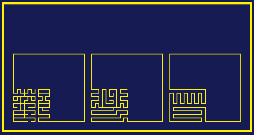 chinese Ten Fold Script square kufic