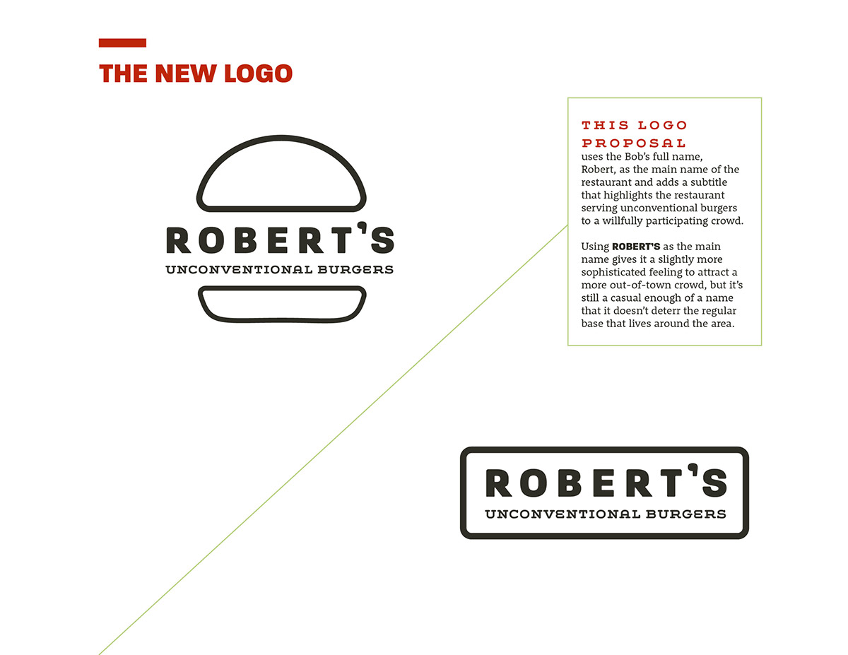 bob's burgers rebranding visual identity restaurants diners Food  Food brands