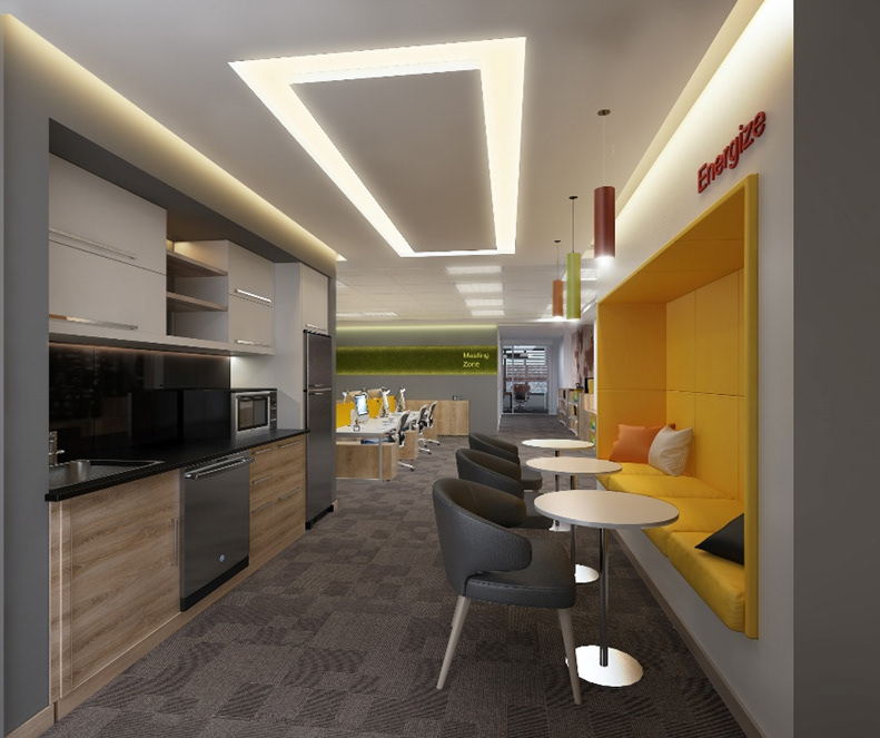 3ds max architecture CGI indoor interior design  Office Design PWC Render visualization