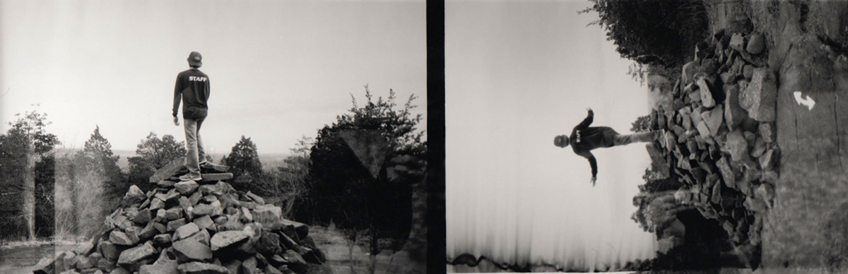 film photography ILFORD 35mm doubleexposure frames darkroom conceptual nostalgia
