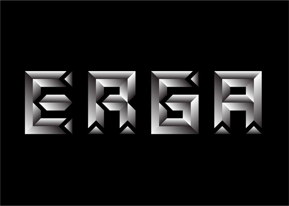 norway electronica Space  royksopp daft punk geometric square outlined Free font decorative Typeface sans-serif Style Behance Scandinavian design