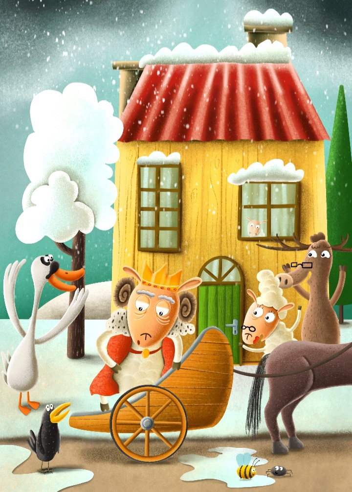 book book cover cover Daniel Włodarski ILLUSTRATION  illustrations Illustrator ilustracja sheep ILUSTRACJE