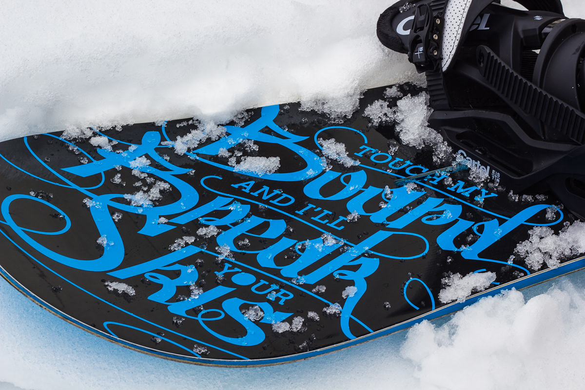 snowboard skis Wintersport Ski mountain snow sticker decal die cut Custom Lettering