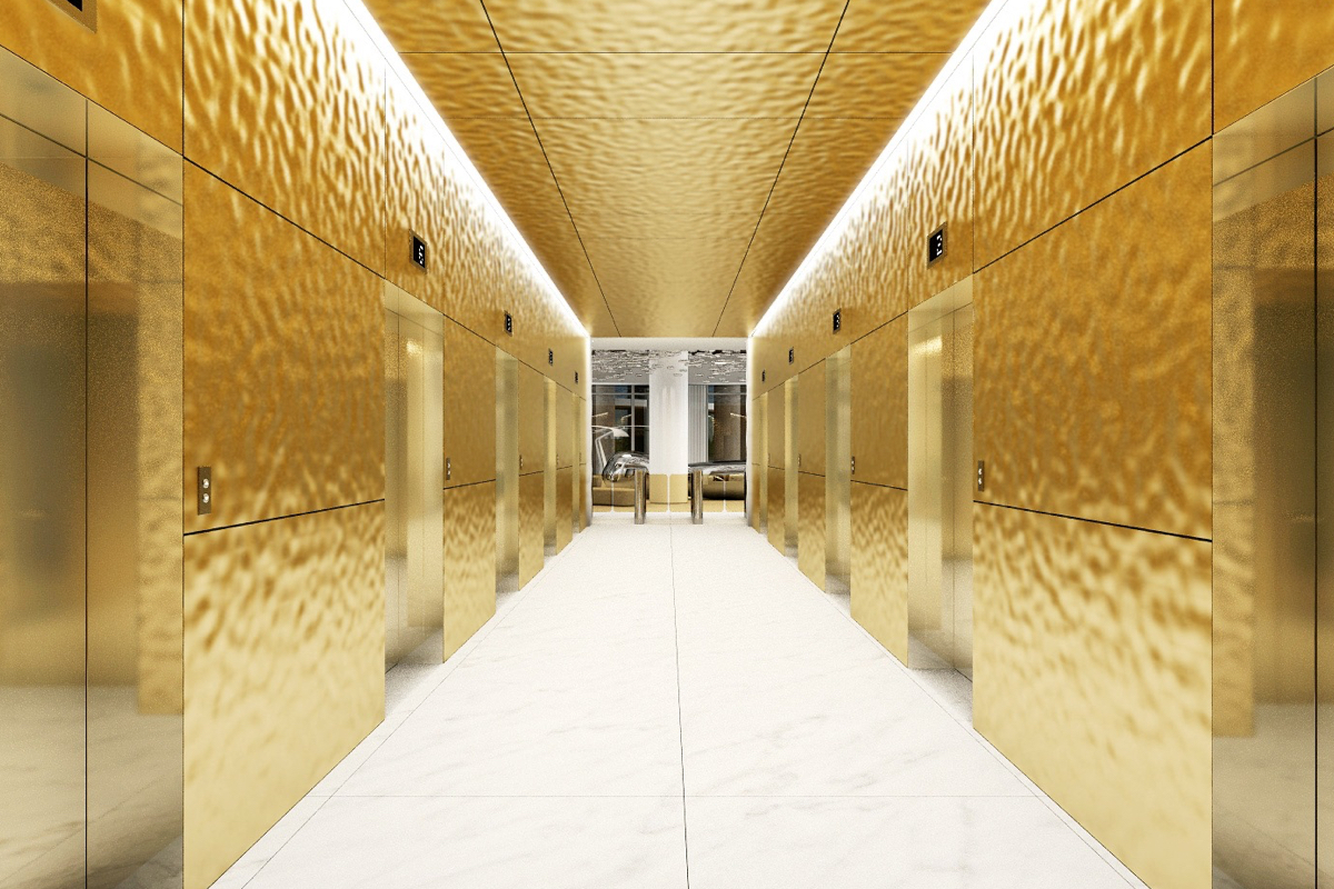 vox architects Voskoboynikov yekaterinburg Business Center nefaresearch Demidov gold Metall White air artemide B&B Russia Interior