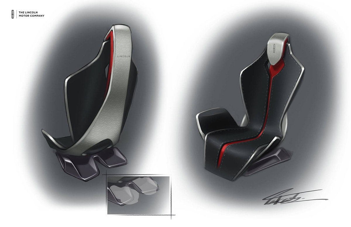 concept vehicle interior Interface experience design
