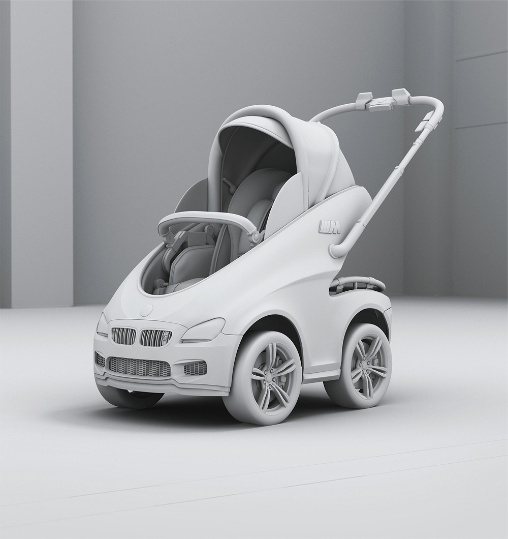 BMW pram royal baby april 1st buggy concept