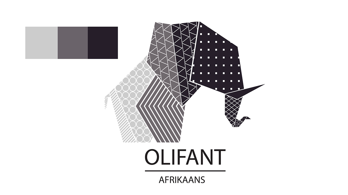 Illustrator CorelDrawx5 africa animals lion leopard elephant Rhino Buffalo