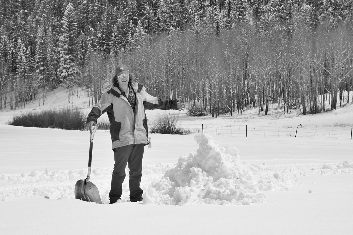 Adobe Portfolio ranch Colorado snow mountains ATV outdoors