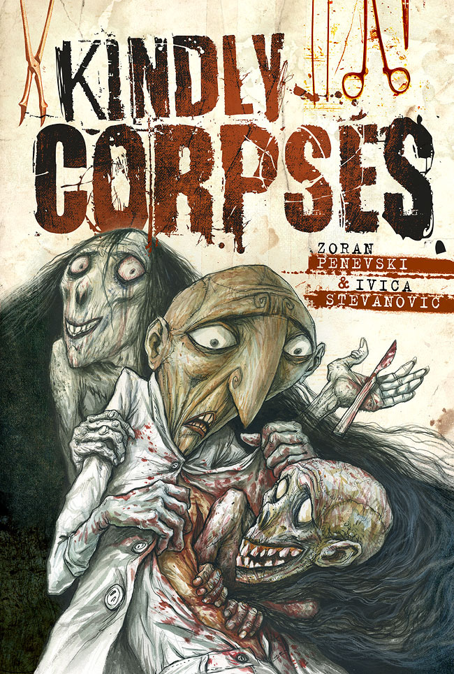 comic kindly Corpses strip edge art