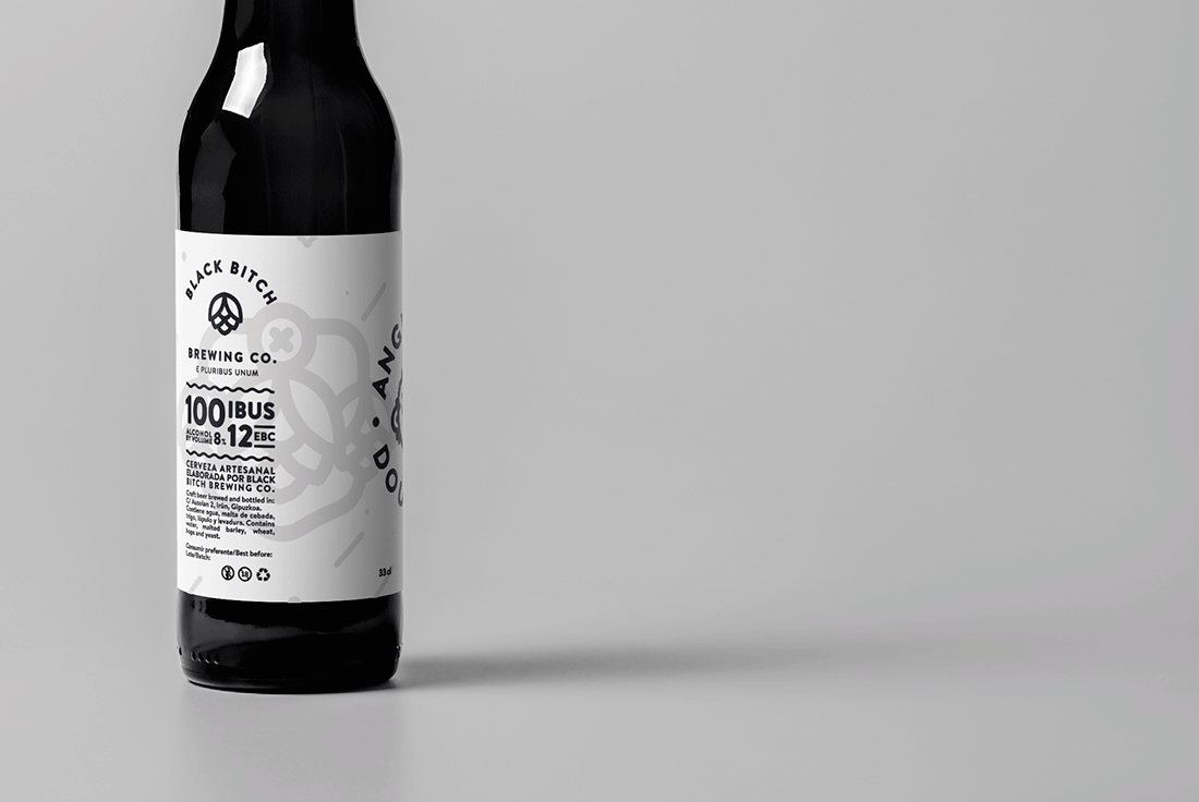 beer hops bottle Packaging Label zombi ILLUSTRATION  Icon symbol brand