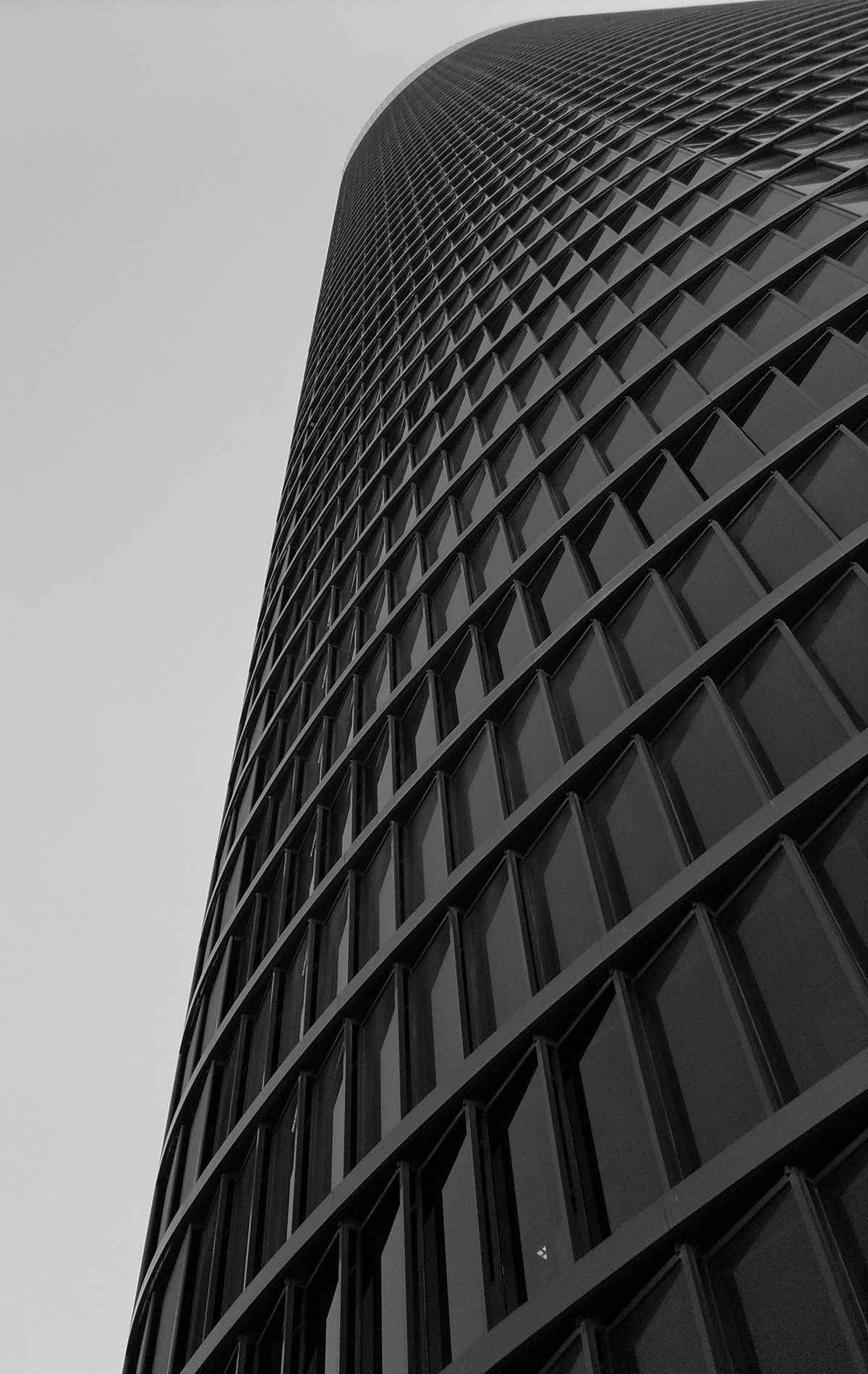 photograph city blackandwhite buildings madrid skyscrapers spain photo minimal