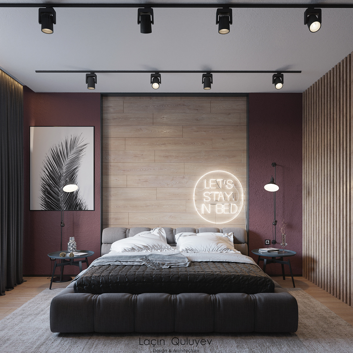 design Interior visualization Behance LOFT apartment corona architecture CGI