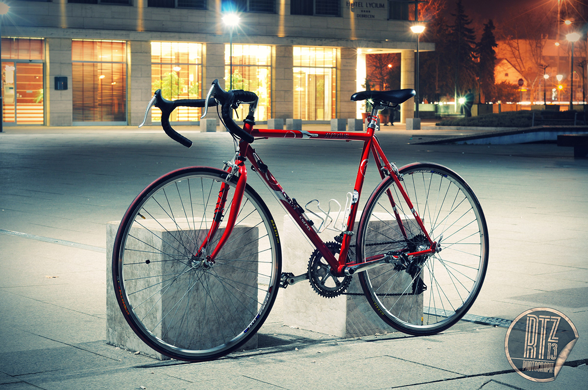 Bike  bicycle  night  Photography  long exposure  nikon  d90  rtz13