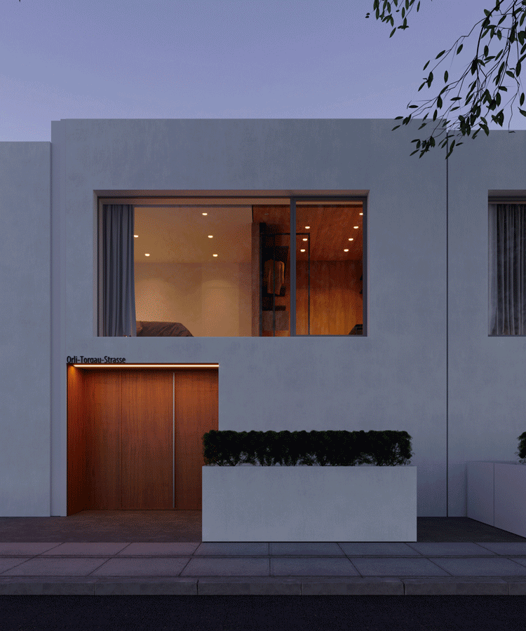 3dsmax corona Render living room exterior design photoshop visualization