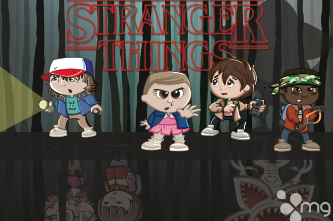 stranger things Stranger Things chibi characters cartoon design